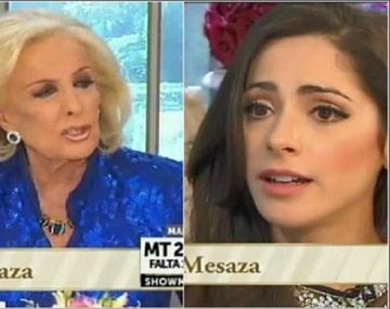 Vanucci y un inoportuno fallido con Mirtha Legrand