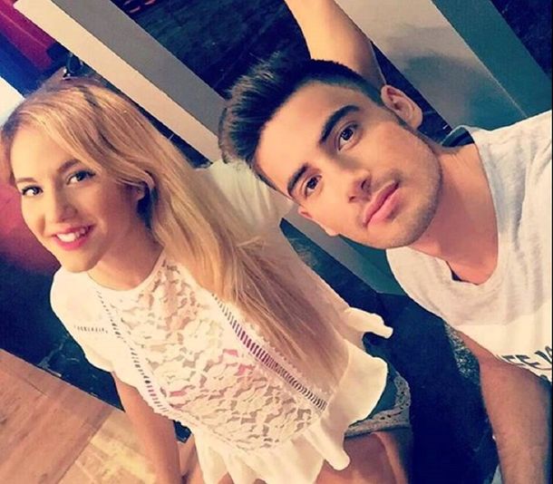 Flor Vigna y Nicolás Occhiato