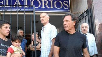 El DT Miguel Ángel Russo en el velatorio del masajista El DT Miguel Ángel Russo en el velatorio del masajista