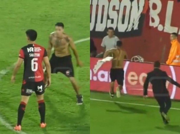 Tensión en Rosario: hinchas de Newells invadieron la cancha por el mal momento