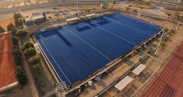 Las Leonas se presentan en Córdoba, en la reinaguración del estadio Soledad García