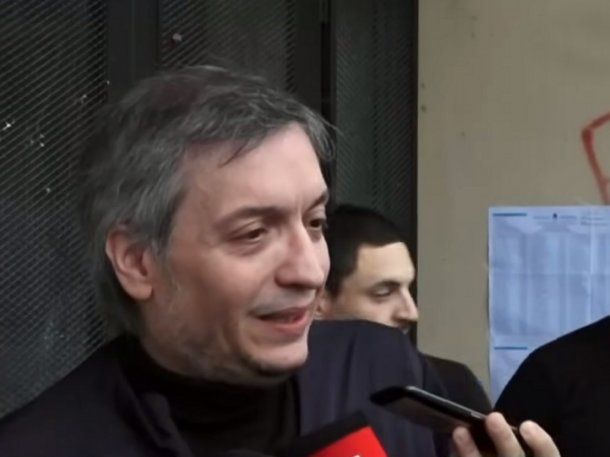 Votó Máximo Kirchner: La jornada me hace acordar mucho al 2003