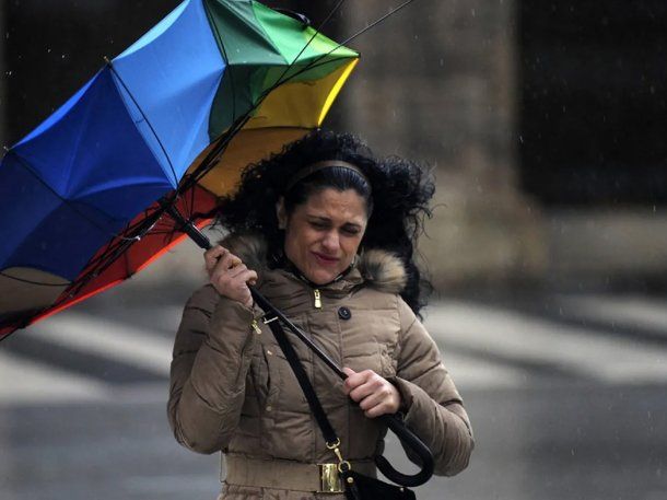 Vientos fuertes y algunas lluvias.