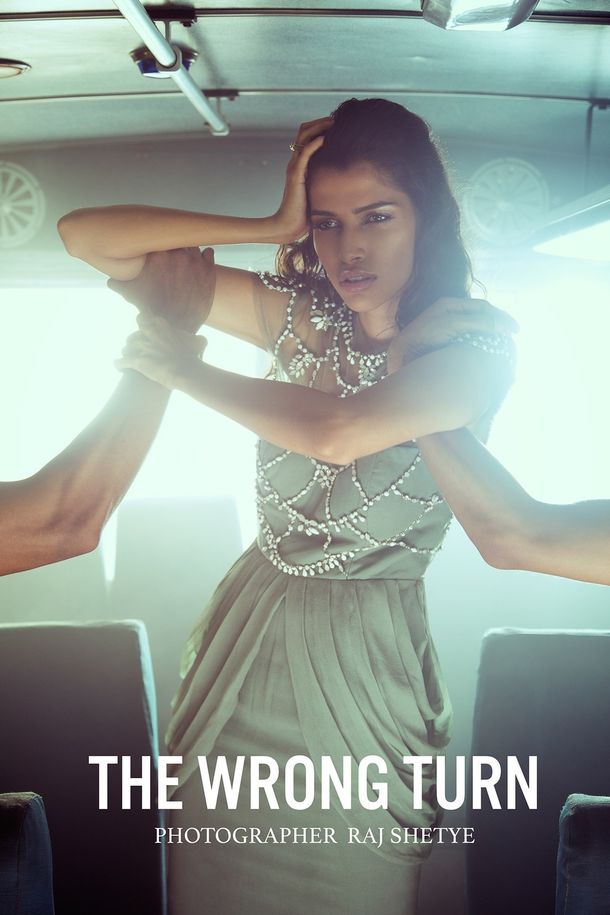 Polémica por unas fotos que representan una violación glamorosa en la India