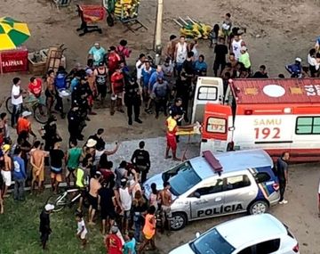 Un tiburón mató a un joven en una playa de Brasil