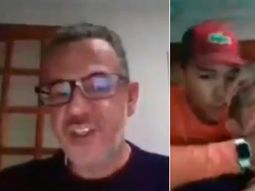 Un profesor sufrió un violento asalto mientras daba clases online