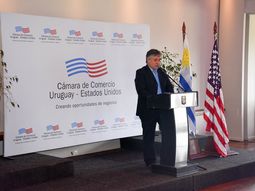 El ministro Omar Paganini se mostró optimista con respecto a la economía uruguaya. El ministro Omar Paganini se mostró optimista con respecto a la economía uruguaya.