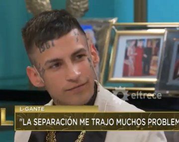 L-Gante se refirió a la separación de Tamara Báez: Mi vida en este momento...