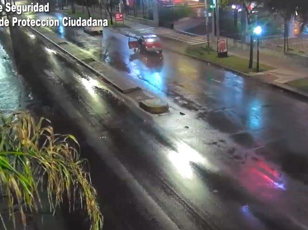 Don Torcuato: manejaba borracho, chocó y casi sale despedido por la puerta del auto