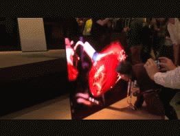 La pantalla sin parlantes de Sony