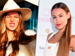desplante de la china suarez: le nombraron a pampita en una nota y se fue desplante de la china suarez: le nombraron a pampita en una nota y se fue