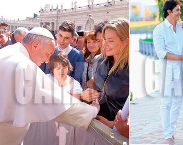 Sebastián Estevanez y su mujer