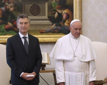 Macri en su +ultima visita a Francisco