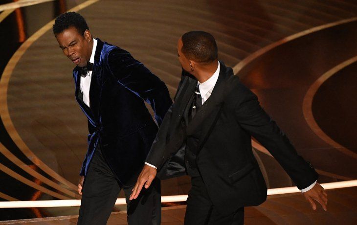 Qué pasó en el corte comercial tras el golpe de Will Smith a Chris Rock