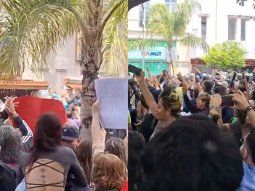 ¡Hijo de put...! ¡Hijo de put...!, la otra cara de la caravana de Milei en Santiago del Estero