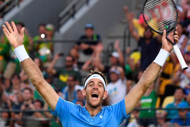 Emocionante: Del Potro le ganó a Nadal e irá por la medalla de oro ante Murray