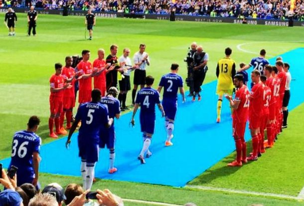 Para imitar: así recibió el Liverpool a su rival, el campeón Chelsea