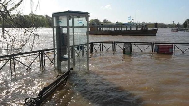 Anegamientos en la Ciudad y Conurbano por crecida del Río de la Plata
