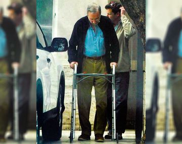 Las fotos de la rehabilitación de Grondona tras el ACV