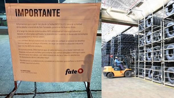 El comunicado de FATE para sus empleados de la planta de San Fernando