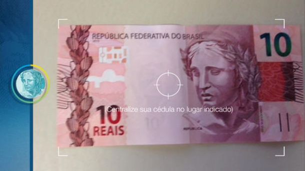 Brasil lanza una aplicación para detectar billetes falsos