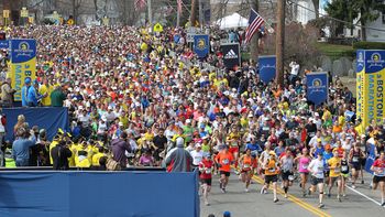 a un ano del atentado, boston volvio a correr a un ano del atentado, boston volvio a correr