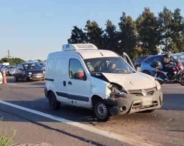 Quiso cruzar la Panamericana