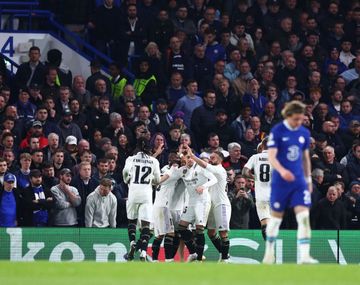 El Madrid le ganó 2-0 al Chelsea de Enzo y se metió en semifinales