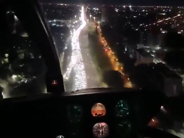 Choque fatal y caos en la General Paz: un motociclista murió arrollado por un camión