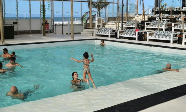 Mar del Plata en abril pero como en enero