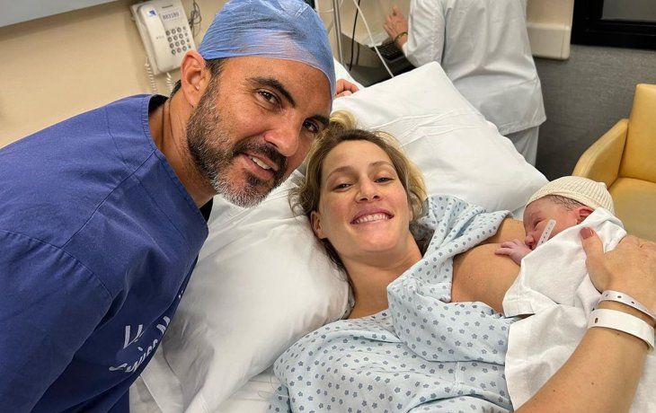 Así le cortaron el pelo por primera vez al hijo de Fabián Cubero y Mica Viciconte