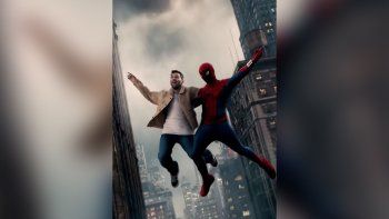 lionel messi protagoniza la nueva promocion de spider-man junto a tom holland lionel messi protagoniza la nueva promocion de spider-man junto a tom holland