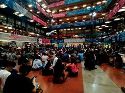 Estudiantes se quedaron a dormir en Ciudad Universitaria en la previa a la Marcha Federal