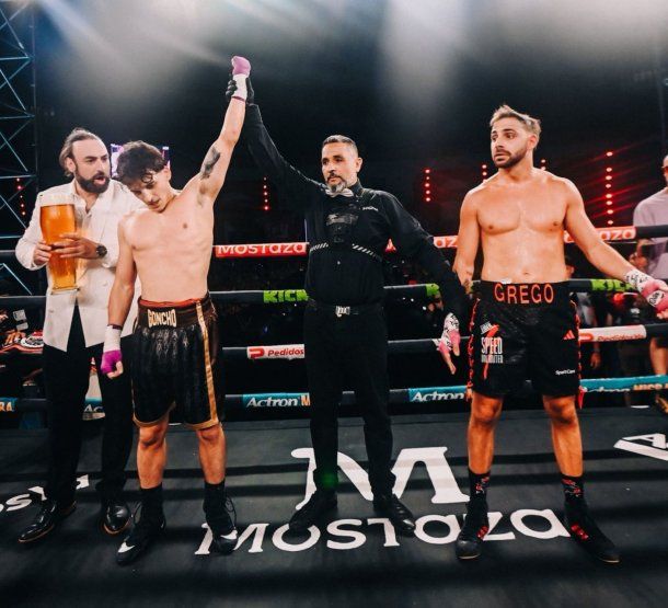 Goncho Banzas noqueó a Grego Rossello en Párense de Manos 3