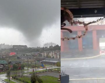 Tornado arrasó al sur de Chile: hay varios heridos