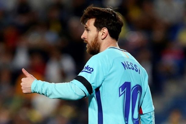 Lionel Messi - Crédito: Twitter&nbsp;@FCBarcelona_es