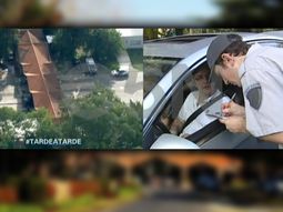 La policía mantiene un retén en el country Los Lagartos