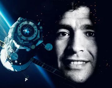 Homenaje a Maradona en el espacio: lanzarán un satélite con mensajes de sus fanáticos