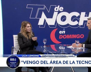 Lilia Lemoine se defendió de las críticas: Trabajé en Fibertel