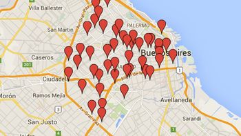 los puntos de la ciudad en los que se concentro el cacerolazo contra el tarifazo los puntos de la ciudad en los que se concentro el cacerolazo contra el tarifazo