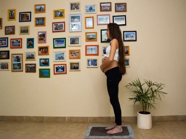 Un video muestra la evolución de un embarazo en apenas 2 minutos y medio