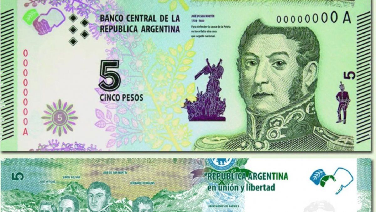 Planean el regreso de San Martín a los billetes en cuál aparecería y