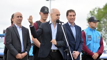 El jefe de Gobierno porteño presentó la nueva policía El jefe de Gobierno porteño presentó la nueva policía