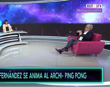 Las mejores frases de Aníbal Fernández en Sobredosis de TV