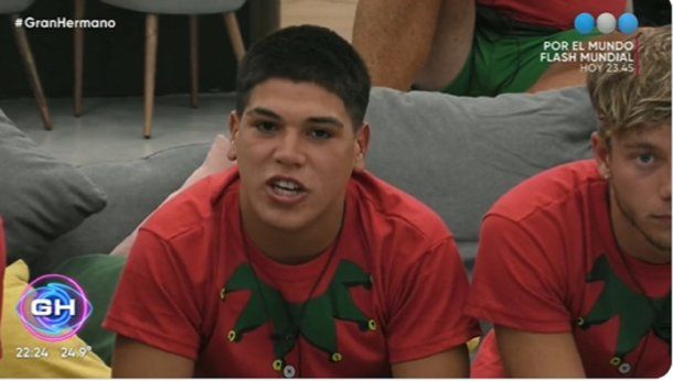 Tras conocer de la situación judicial de su papá, Thiago le envío un mensaje a su familia en Gran Hermano