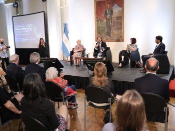Cafiero y Estela de Carlotto destacaron la importancia de la campaña global por el Derecho a la Identidad