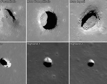 Encuentran madrigueras en la Luna que podrían ser usadas por astronautas