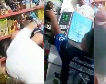 Se agarró a trompadas con un comerciante y el hijo aprovechó para robar de la caja