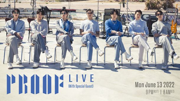 BTS: El “Proof Live” será transmitido el 13 de junio a las 9 (hora Argentina) a través del canal de YouTube BANGTNATV.