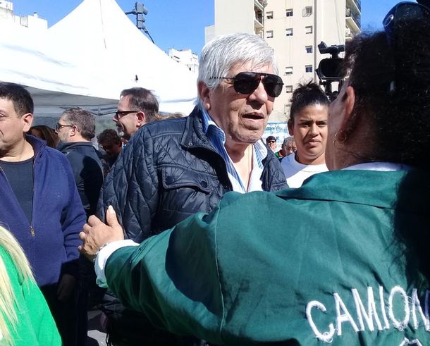 Hugo Moyano. Foto: @cgt_camioneros